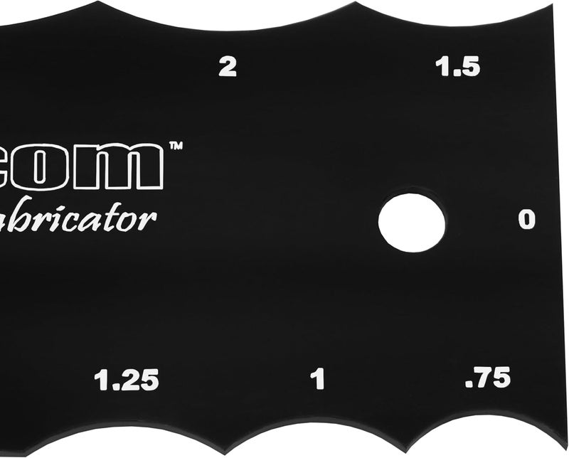 Trick-Tools Acrylic Radius Check Gauge, Contour Gauge - Image 4